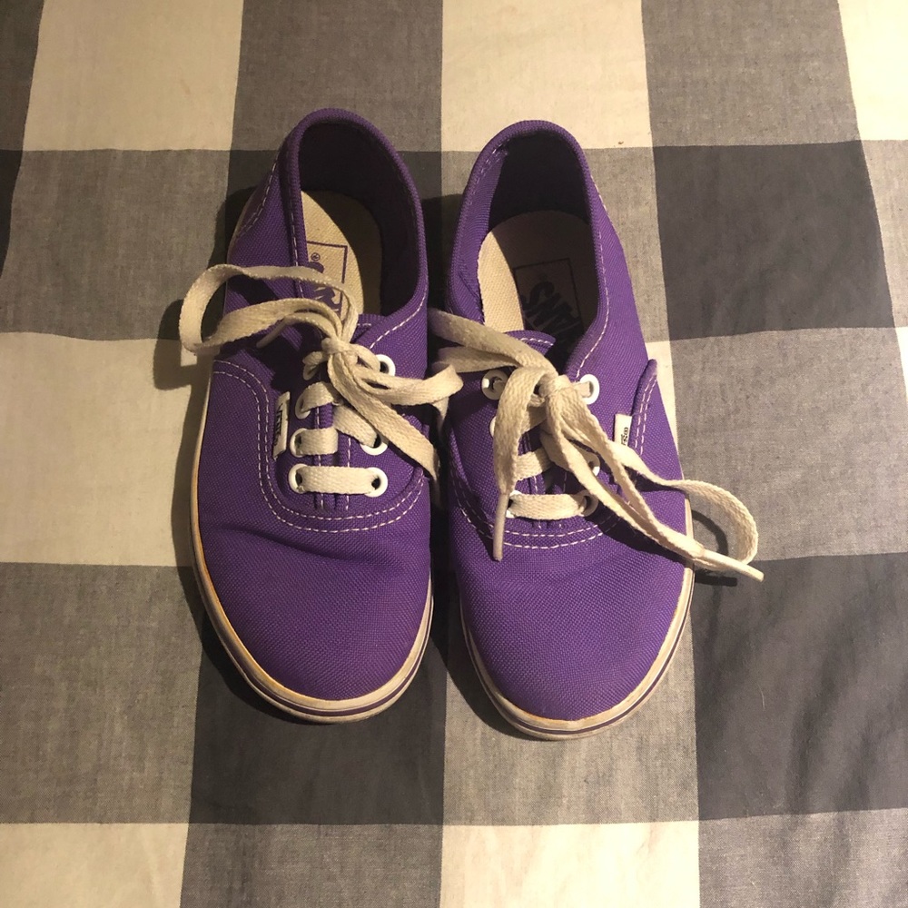 Purple Vans toddler size 10.5
